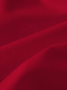 2 件套年轻男孩足球运动员图案连帽衫和运动裤套装 - 紅色 - 查看 3