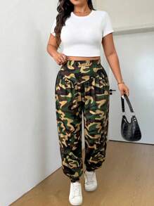 SHEIN LUNE Váy dài dệt kim mini thường ngày, đơn giản & thời trang, phù hợp để mặc hàng ngày, cỡ lớn - Nhiều màu - Xem 1