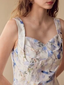 MOTF FLORAL PRINT TANK DRESS