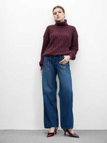 CUCCOO BIZCHIC 栗色亮面皮革尖头高跟鞋，女士正装鞋，适合通勤、约会、聚会、度假