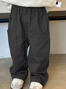 Dazy Kids Kids Autumn Clothes, Young Boy Big Pocket Pants