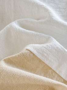 Vintaside Kids 2pcs Baby Boy Colorblock Round Neck Short Sleeve Top And Shorts Set, For Daily Wear - Apricot - View 10