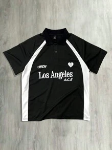 Manfinity Hypemode Men's Casual Polo Shirt, Minimal & Fashionable For Everyday Wear