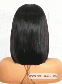 ALL READY WIG 鲍勃假发 真人发假发 成品假发 预漂白 预拔 预剪蕾丝融化 4x4 无胶蕾丝闭合假发 带前婴儿发 假发 100% 真人发 9AM HAIR - SNatural - 查看 9