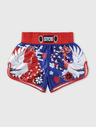 Anime Men's Anime Sports Shorts, Boxing Shorts, Basketball Shorts, Summer