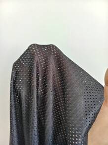 POPSWAY T-shirt d'été décontracté à manches courtes avec lettres et chiffres perforés pour femmes en grande taille - Multicolore - Voir 7