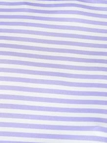 6pcs Baby/Baby Girl Snug Fit Elegant Ditsy Floral & Striped Short Sleeve Jumpsuit & Pants Pajamas Set - Multicolor - View 6