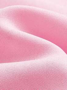 SHEIN EZwear Damen Herzform Mesh Rüschen Saum Träger Top - Pink - Übersicht 4