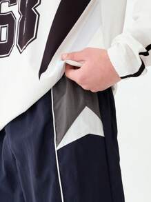 SHEIN Y2K年轻男童个性休闲运动短裤，复古运动风短裤显腿长超舒适 - 彩色 - 查看 6