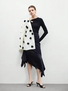 CUCCOO BIZCHIC 女士时尚漆皮经典一脚蹬穆勒鞋，舒适中跟凉鞋，适合工作、约会、聚会 - 黑色 - 查看 10