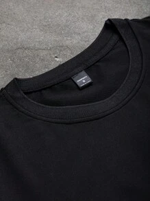 Manfinity Sport Corelite Men's Sports T-Shirt & Vest, Minimalist Fashion Casual Daily Wear