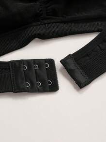 Set Of 3 Bra Styles: Brassier And Non-Wired Bra (Wireless) - Black - View 5