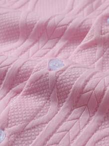 Manfinity Homme 男士度假休闲风，INS搭配时尚短袖衬衫和短裤套装，夏威夷海滩度假、音乐节和日常装扮，送给男朋友或老公的礼物。舒适的服装 - 淺粉色 - 查看 5