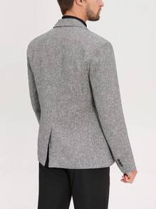 Calvornis 男士休闲通勤商务西装夹克