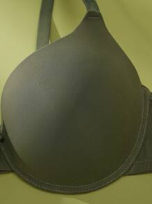 3pcs Plus Size Seamless Non-Trace Lightly Lined Wireless Comfort Bras