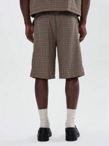 Musero Tweed Suit Shorts - Multicolor - View 4