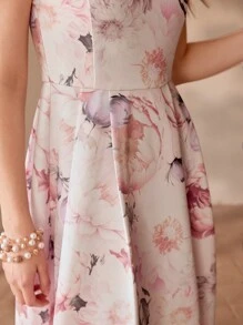 MOTF PREMIUM 花卉印花背心裙