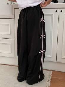 Dazy Kids Tween Girl Fall Long Pants - Black - View 8