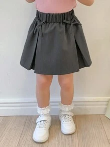 DAZY Young Girls Skirt For Fall - Grey - View 5