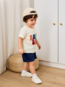 Cozy Pixies 1 双儿童涂鸦网眼系带时尚休闲运动鞋，可爱透气，适合日常穿着（随机图案）