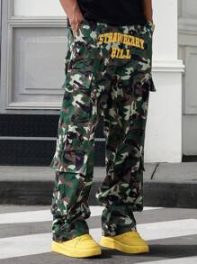 PAVTROS Manfinity Streetrush Men's Casual Simple Minimalist Everyday Pants - Multicolor - View 6