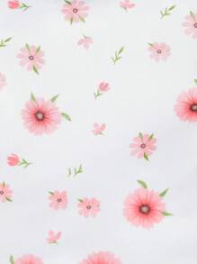 6pcs Baby/Baby Girl Snug Fit Elegant Ditsy Floral & Striped Short Sleeve Jumpsuit & Pants Pajamas Set - Multicolor - View 5