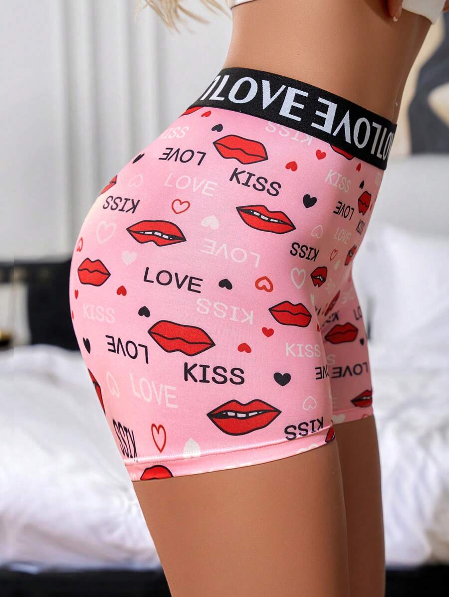 Eraneu Quần short thể thao cạp cao in họa tiết ngụy trang màu tương phản dành cho nữ - Nhiều màu - Xem 1