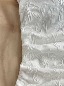 Soleia Top de tirantes con cuello halter y detalle de pliegue en el lateral con estampado de estrellas de mar para mujer, ideal para vacaciones