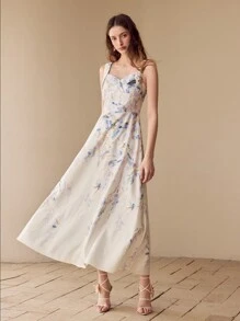 MOTF FLORAL PRINT TANK DRESS