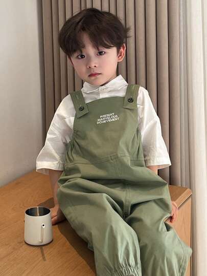 DAZY Young Boy Overalls, Fall Clothes