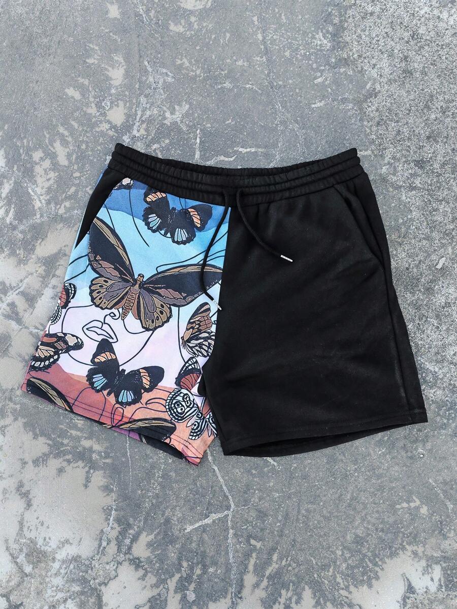 SHEIN Manfinity Dauomo Men's Casual Summer Shorts, Minimalist And Fashionable For Everyday Wear - Multicolor - View 1