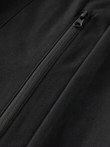 Chillumni Men's Drawstring Waist Pocketed Tapered Casual Pants, Husband And Boyfriend Gifts For Friends Outdoor INS Versatile - Black - View 4