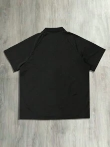 Manfinity Hypemode Men's Casual Polo Shirt, Minimal & Fashionable For Everyday Wear