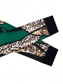 VaVaBold 女式格子印花纽扣长袖衬衫、新年服装上衣 - 彩色 - 查看 4