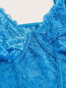 SHEIN ICON 大码纯色细肩带荷叶边下摆修身休闲上衣，夏季日常穿着