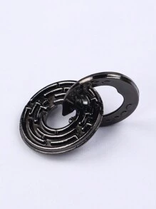 SHEIN 1 套经典 IQ 金属脑筋急转弯魔术拼图游戏玩具适合成人趣味礼物、圣诞节、万圣节！拼图、游戏、游戏、拼图、游戏、游戏、拼图、游戏、成人拼图 - 彩色 - 查看 9