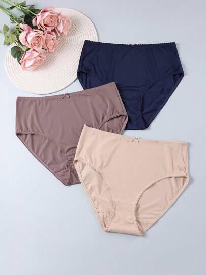 大码休闲日常纯色内衣