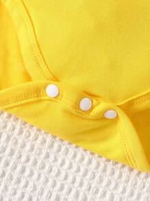 Baby Mädchen Bodysuit & Latz-Rock & Haarband