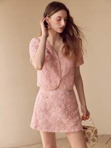 MOTF PREMIUM strukturierter Kontrast Bund Rock