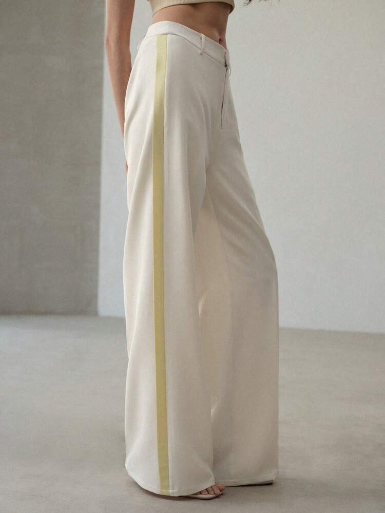 COLORBLOCK PRESS CREASE PANTS