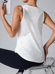 Easithlete Casual Solid Color Breathable Sports Vest