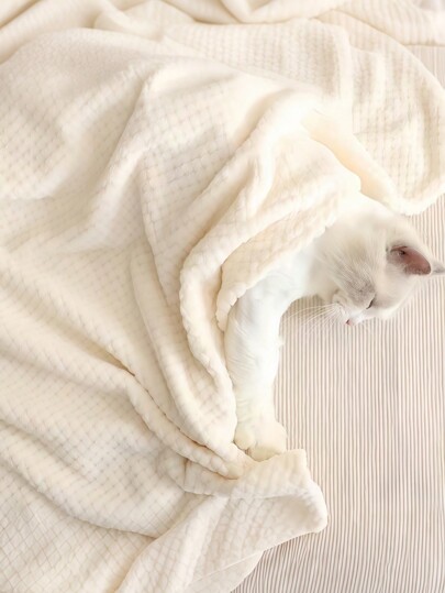 بطانية شتوية مريحة للكلاب - بطانية قطيفة ناعمة للقفص والسرير والكوخ - وسادة كلب دافئة مانعة للانزلاق للكلاب الصغيرة والمتوسطة والكبيرة - بطانية سرير قطيفي قابل للعكس للخريف والشتاء - وسادة نوم للكلاب والقطط مقاومة للماء