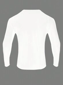 Surfspeed Men's Simple Casual Surfing T-Shirt, Fashion & Everyday Wear,Hawaiian - White - View 2