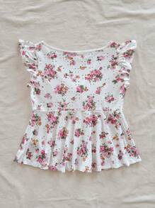 Soleia 波西米亚风、浪漫花卉、度假风、花卉图案七月四日主题上衣、度假上衣、串珠上衣、荷叶边上衣、派对上衣、背心、七月四日主题性感露脐女式上衣、夏季V领蝴蝶结春季上衣、饰有可爱花卉刺绣、适合女性、度假风、女士度假、女士夏季、女士花卉上衣、派对服装。 - 彩色 - 查看 2