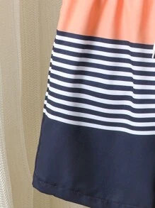 Tween Boy' Printed Beach Shorts/Swimwear - Multicolor - View 4