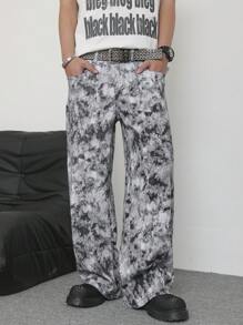 Manfinity EMRG Men's Casual Denim Jeans, Simple And Fashionable For Daily Wear - Multicolor - View 5