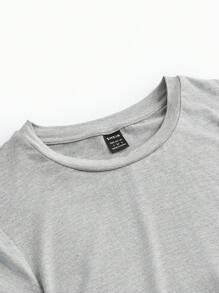 Modmama 3pcs Maternity Round Neck Short Sleeve Nursing T-Shirt