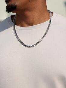 Manfinity Homme Plus Size Men 2pcs Set Solid Color Crew Neck Short Sleeve T-Shirt And Shorts - Apricot - View 5