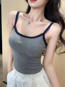 DAZY Teen Girls Casual Camisole & Cardigan Set