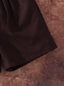 SHEIN Young Boys 2pcs Sets 2025 Spring & Summer Wildeya New Styles: Fashion Gentleman Casual Western Print Color Block Polo Shirt & Bib Shorts Set, Suitable For Outdoor Activities, Daily Wear, Ranch Theme Parties